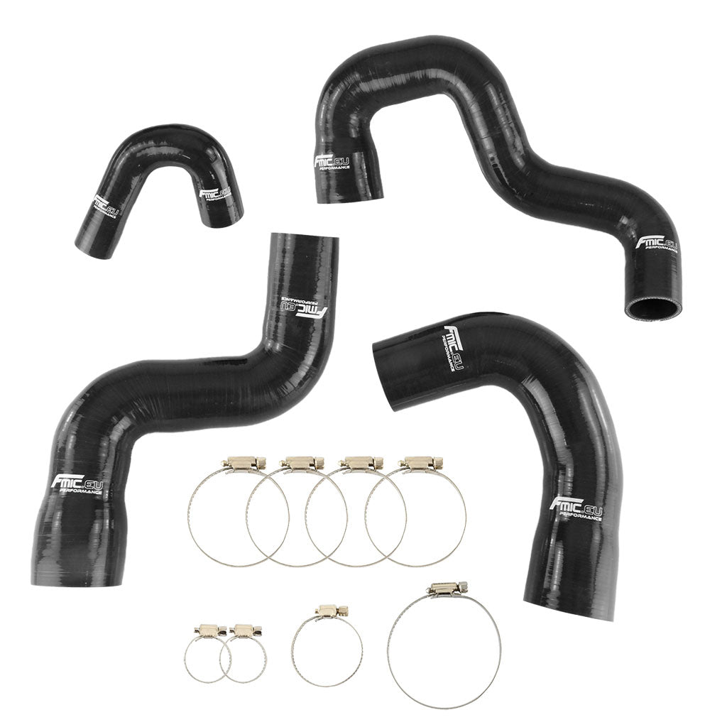 Kit Manguitos Refrigerante Silicona FMIC.EU Audi A4 B8 A5 8T 2.0T 2007-2016 - Negro