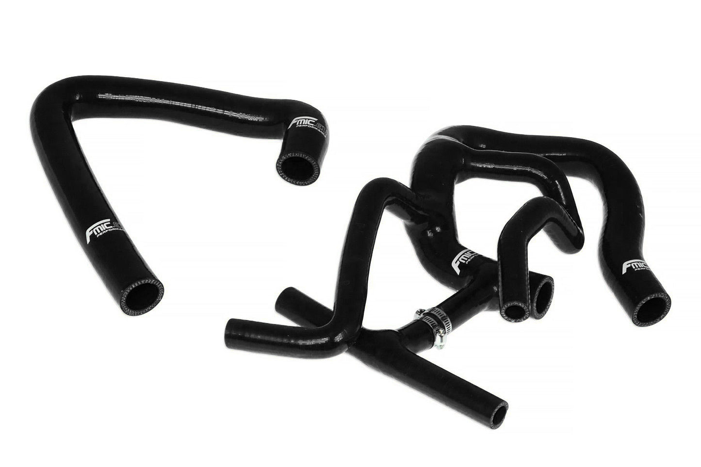 Kit Manguitos Refrigerante Silicona FMIC.EU Mini Cooper S MPI 1.3 1997–2001 - Negro - Imagen 2