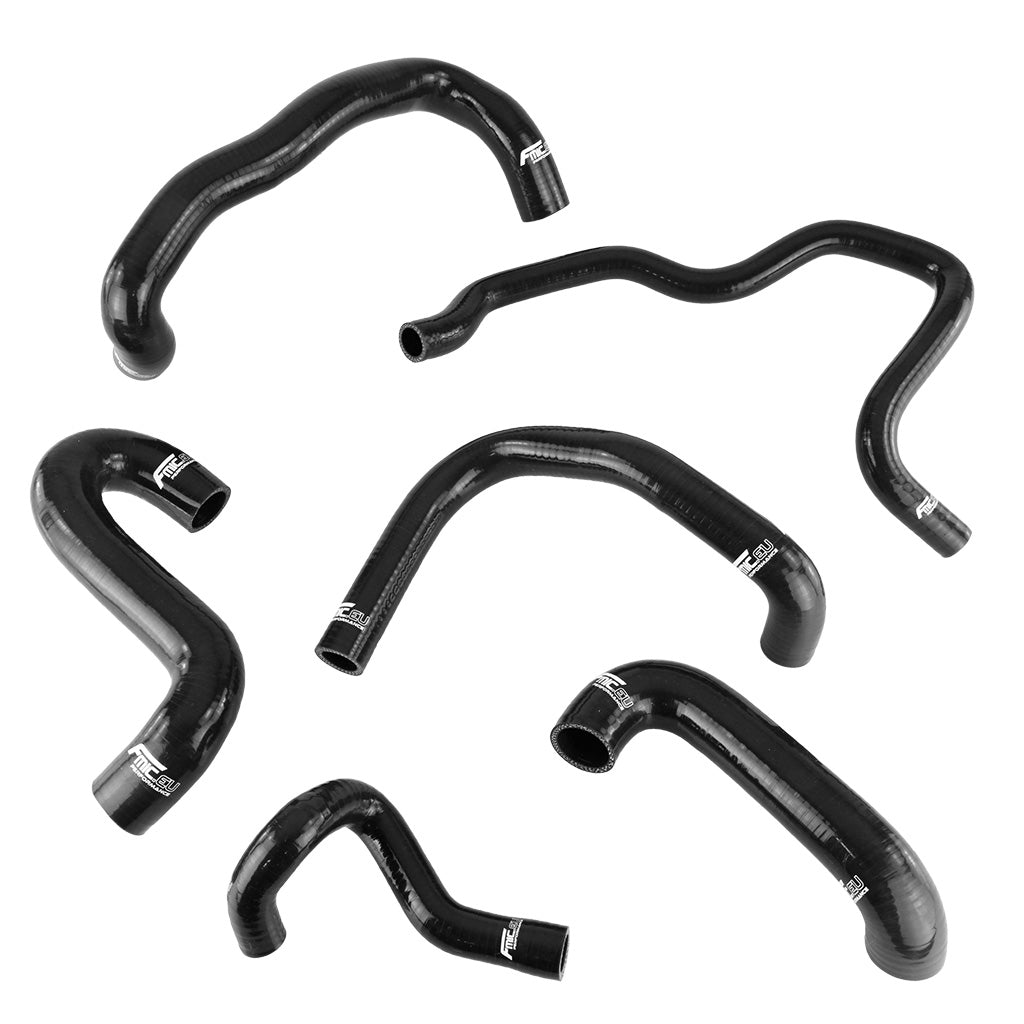 Kit de Manguitos de Refrigerante de Silicona FMIC.EU BMW 320i 323i 325i M20B20 M20B23 M20B25 85-87 - Negro