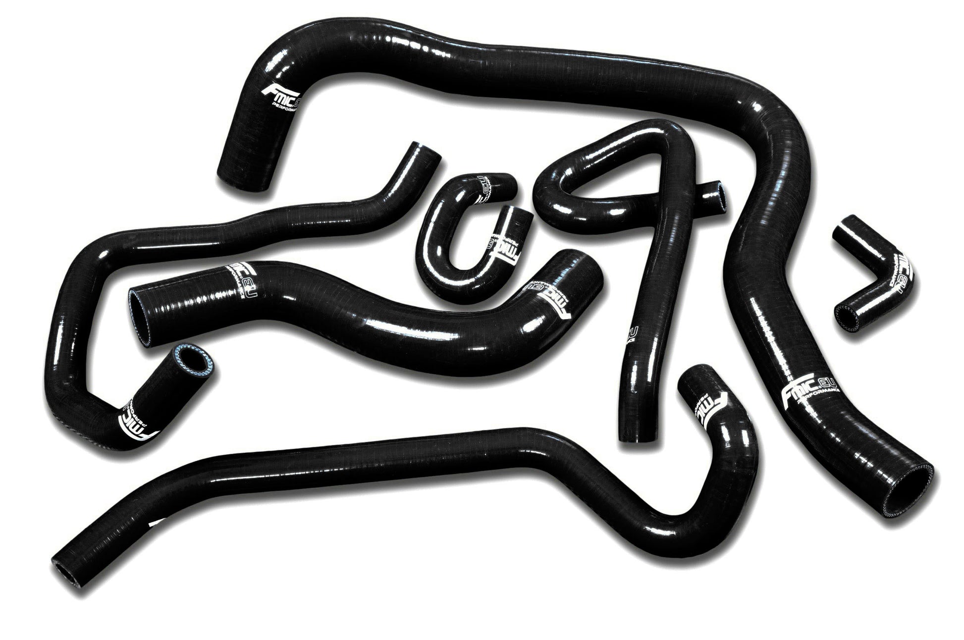 Kit Manguitos Silicona Refrigerante FMIC.EU Honda Accord SiR-T F20B CF4 Euro-R CL1 1997-2001 - Negro