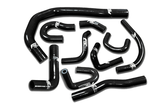 Kit Manguitos Refrigerante Silicona FMIC.EU Honda Civic CRX EE EF 1988-1991 - Negro