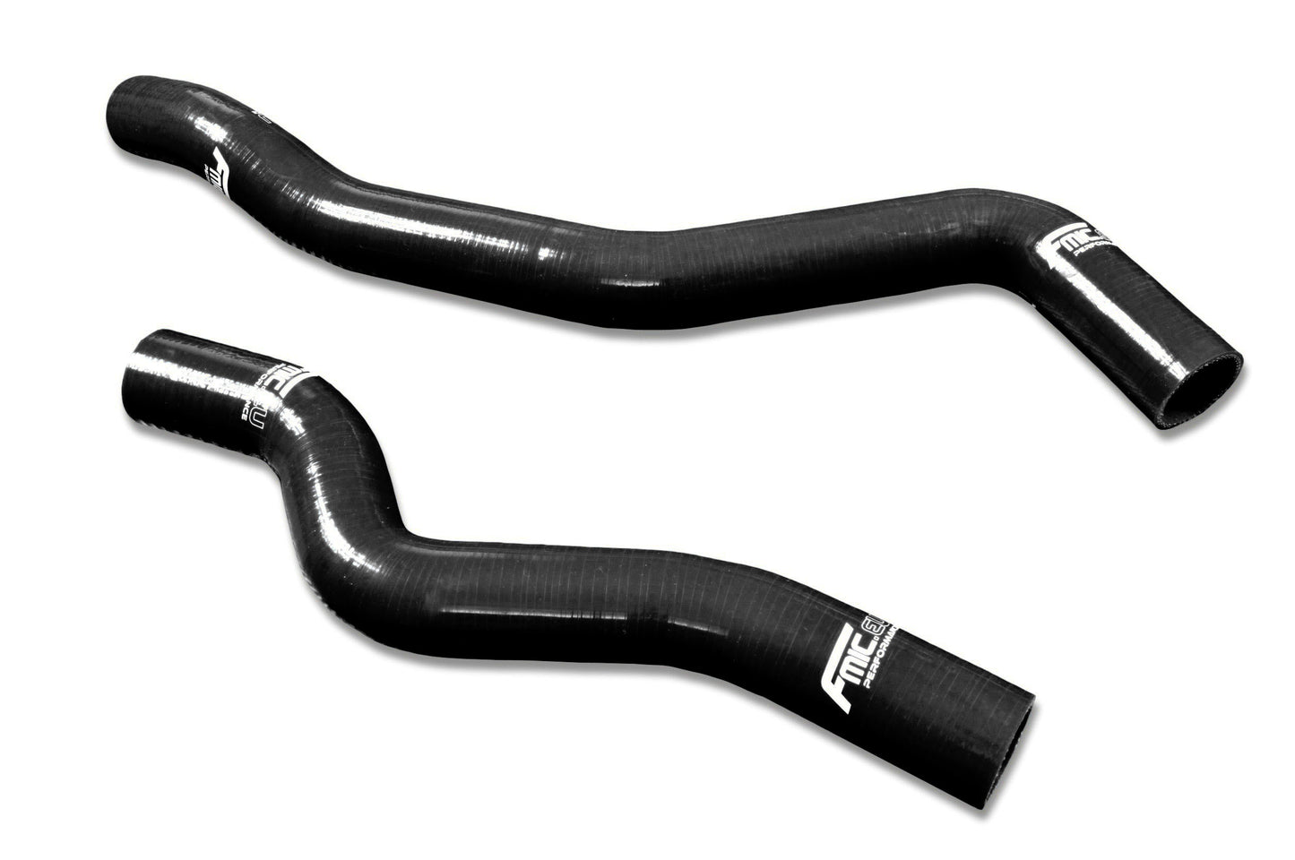 Kit Manguitos Refrigerante Silicona FMIC.EU EVO 4/5 CN9A CP9A 4G63 - Negro