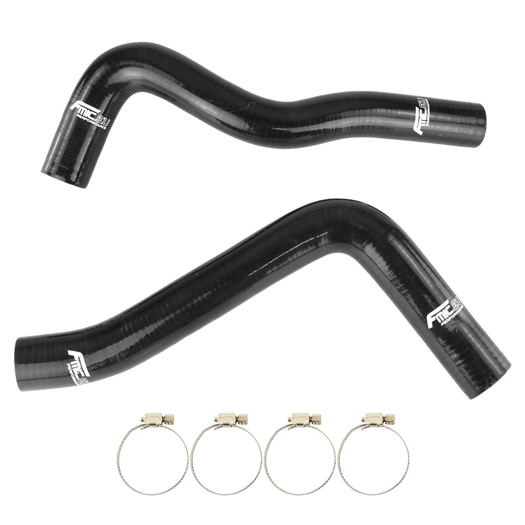 Kit Manguitos Refrigerante Silicona FMIC.EU Nissan Patrol GQ Y60 4.2 Diesel Ford Maverick TD42 - Negro - Imagen 2
