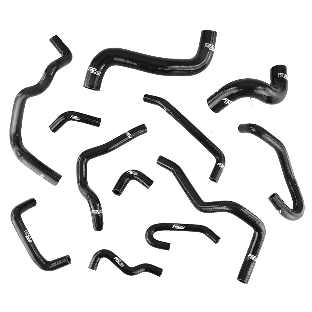Kit Manguitos Refrigerante Silicona FMIC.EU Subaru Legacy 2.5 2009-2012 - Negro - Imagen 2