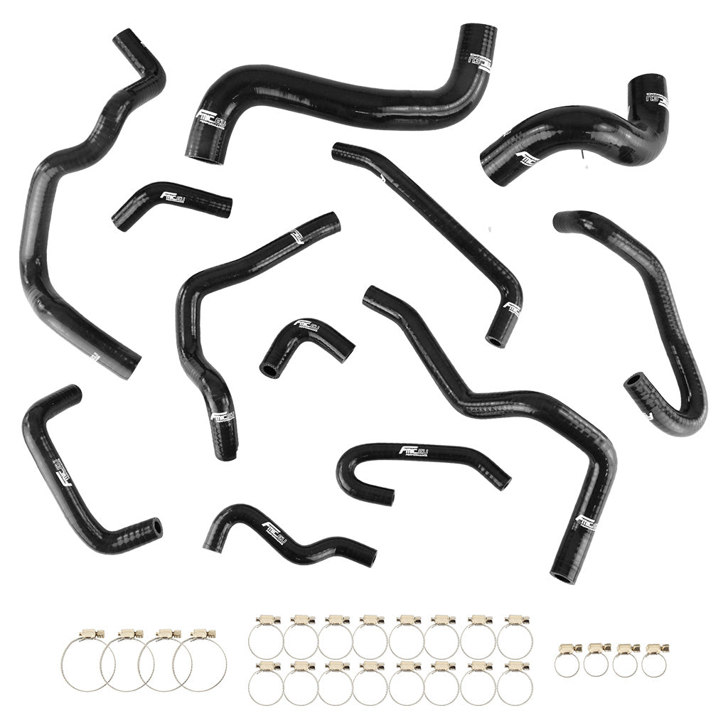 Kit Manguitos Refrigerante Silicona FMIC.EU Subaru Legacy 2.5 2009-2012 - Negro