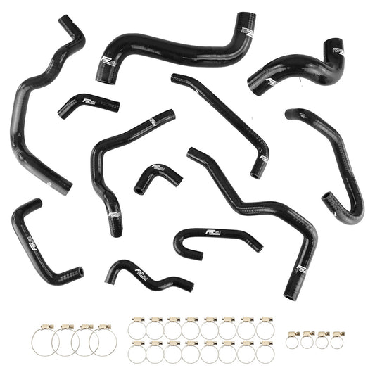 Kit Manguitos Refrigerante Silicona FMIC.EU Subaru Legacy 2.5 2009-2012 - Negro