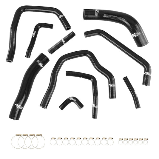 Kit Manguitos Refrigerante Silicona FMIC.EU Toyota Land Cruiser HDJ80 - Negro