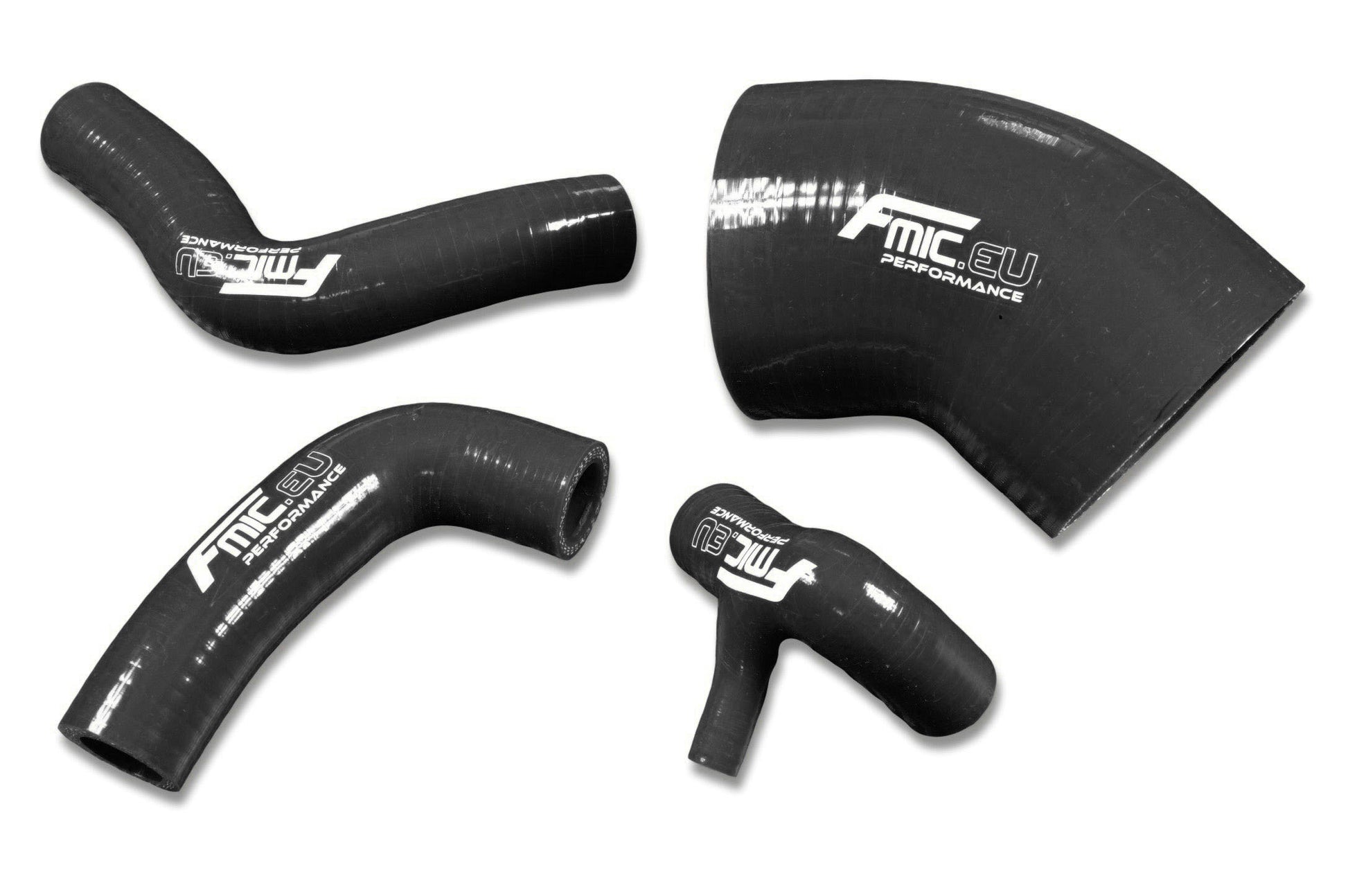 Kit Manguitos Refrigerante Silicona FMIC.EU Mercedes C200K W203 Coupe Sport Kompressor 2001-2007 - Negro - Imagen 2