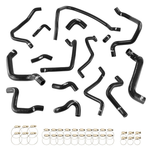 Kit Manguitos Refrigerante Silicona FMIC.EU Renault Megane RS 225 2004-2008 - Negro