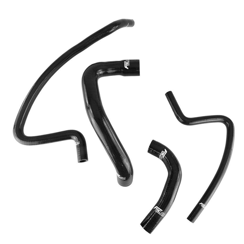 Kit Manguitos Refrigerante Silicona FMIC.EU Jeep Wrangler TJ 4.0L L4 1997-2001 - Negro - Imagen 2