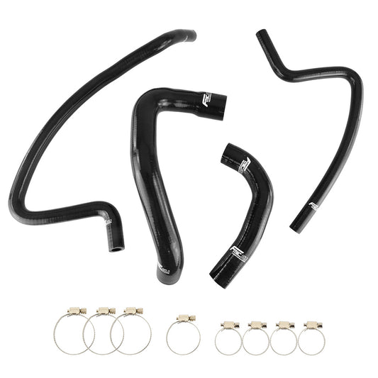 Kit Manguitos Refrigerante Silicona FMIC.EU Jeep Wrangler TJ 4.0L L4 1997-2001 - Negro