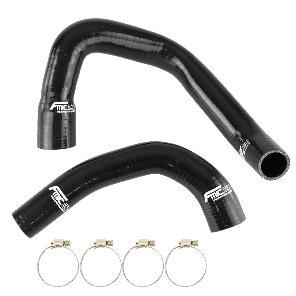Kit Manguitos Refrigerante Silicona FMIC.EU Jeep Wrangler TJ 4.0L 1997-1999 - Negro - Imagen 2
