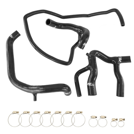 Kit de Manguitos de Refrigerante de Silicona FMIC.EU Land Rover Defender 2.5 TD5 1998-2007 - Negro
