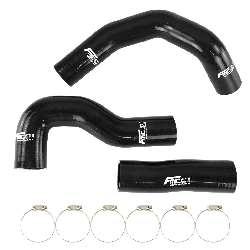 Kit de Manguitos de Silicona Intercooler FMIC.EU Mitsubishi L200 Pajero Triton 2.5TD - Negro
