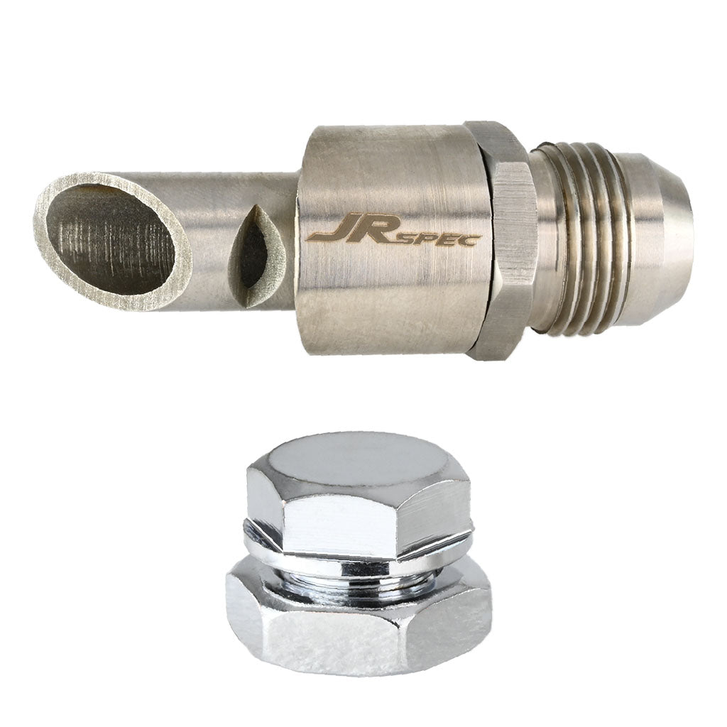 Racord JRspec de Ventilación Cárter Acero Inox para Escape - Imagen 2