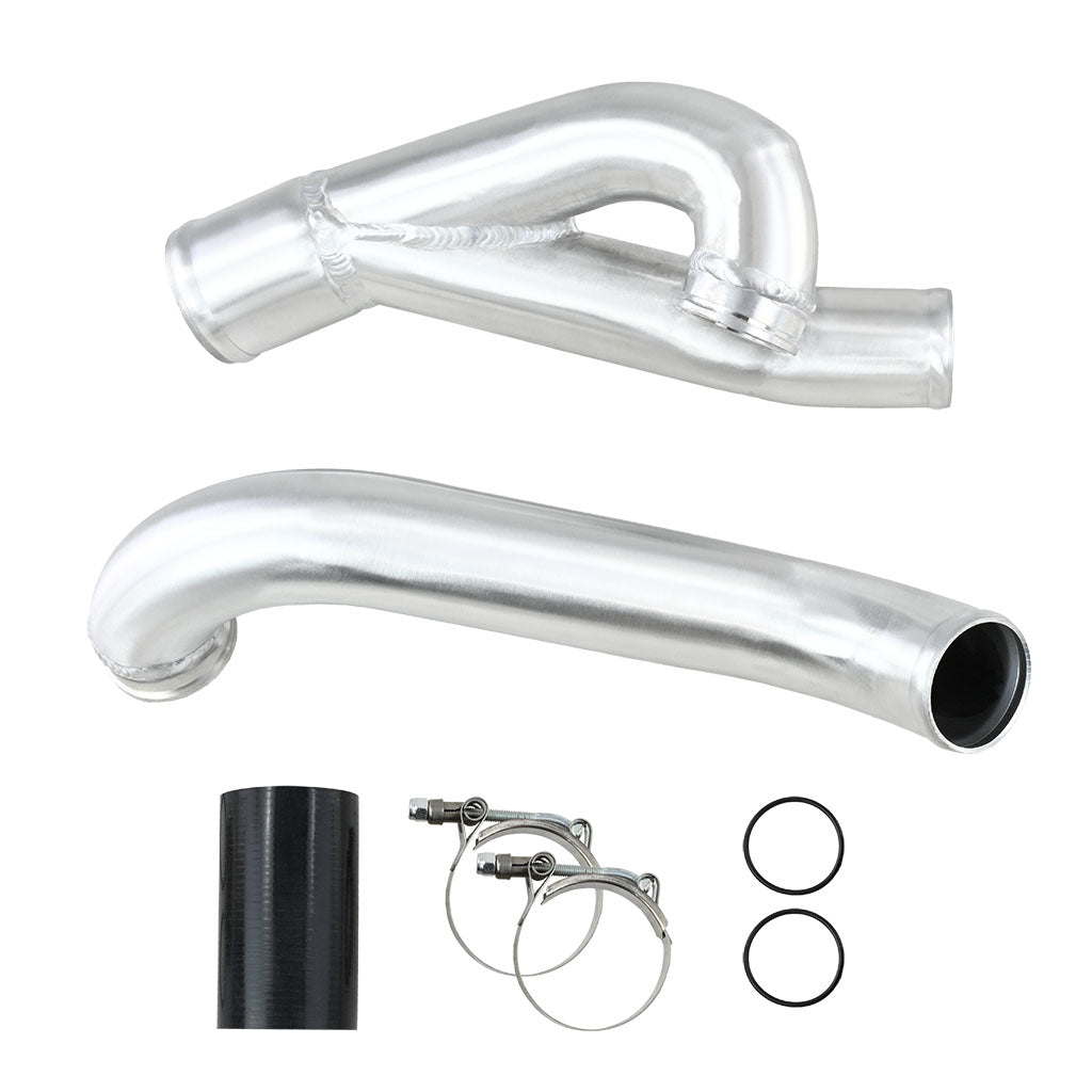 Charge Pipes Plata FMIC.EU para BMW N54 135i 335i 535i E82 E90 E60 2007-2013 - Imagen 2