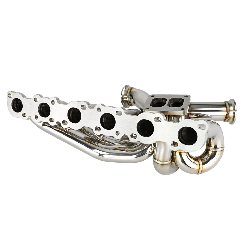 Colector de Escape FMIC.Pro Nissan RB20/25/26 DET T4 Twin Scroll 44mm SS321 - Imagen 3