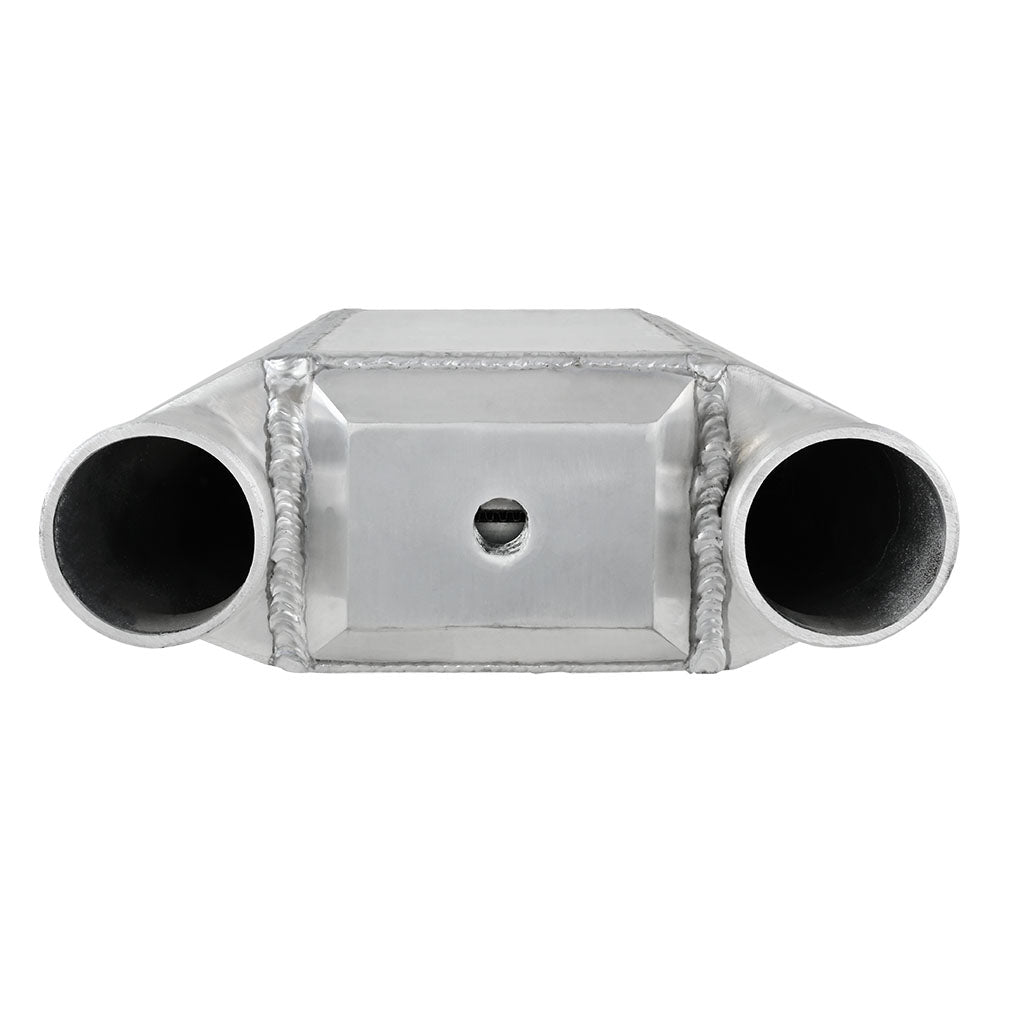 Intercooler JRspec 270x160x120mm Agua, Entrada/Salida Superior - Imagen 4