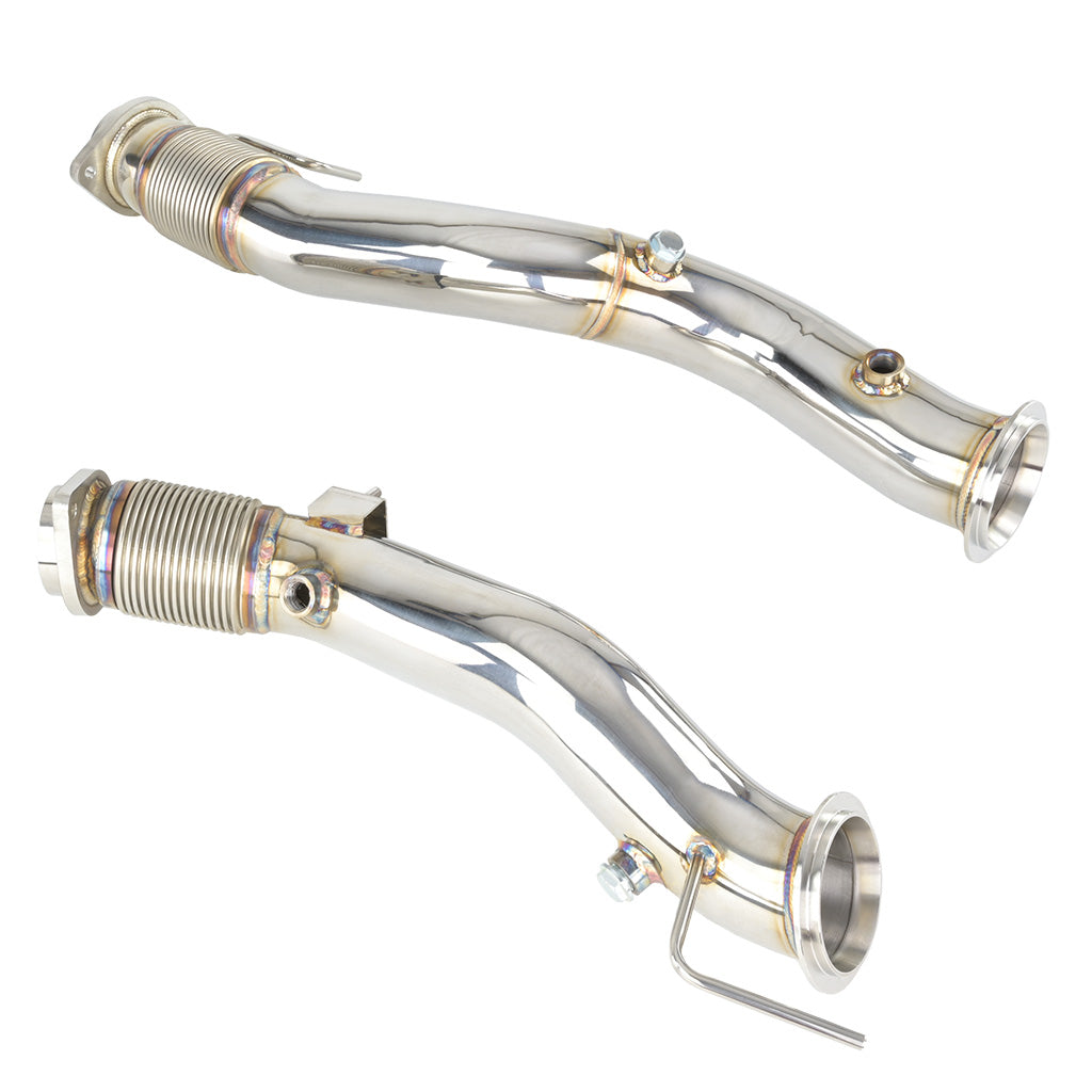 Downpipe FMIC.Pro para BMW X3 X4 F97 F98 S58 2019-2024 USA