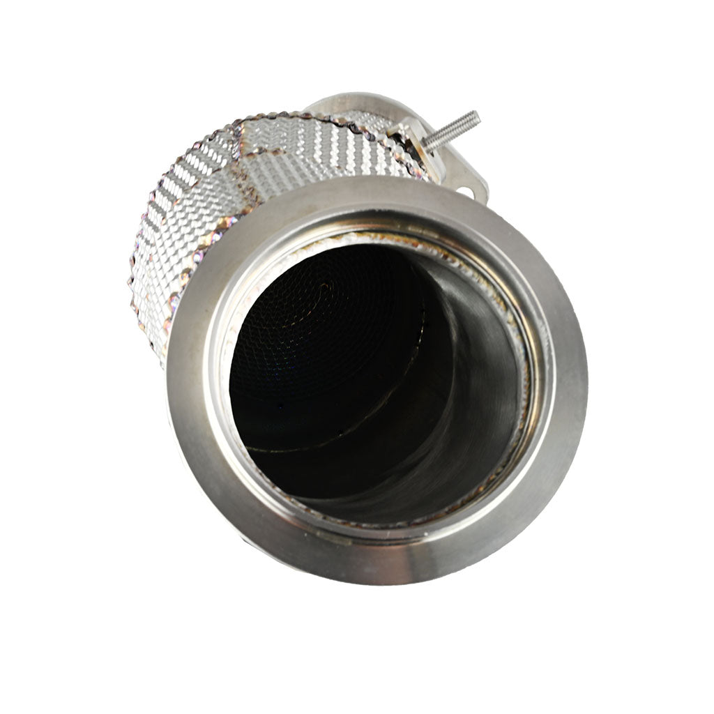 Downpipe FMIC.Pro BMW M2 M3 M4 G20 G80 S58 B30 2020+ CAT con Protector - Imagen 2