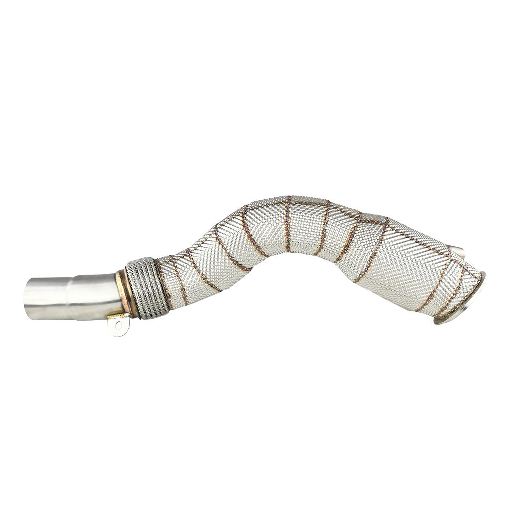 Downpipe FMIC.Pro BMW F80 M3 S55 USA + CAT con Protector - Imagen 2