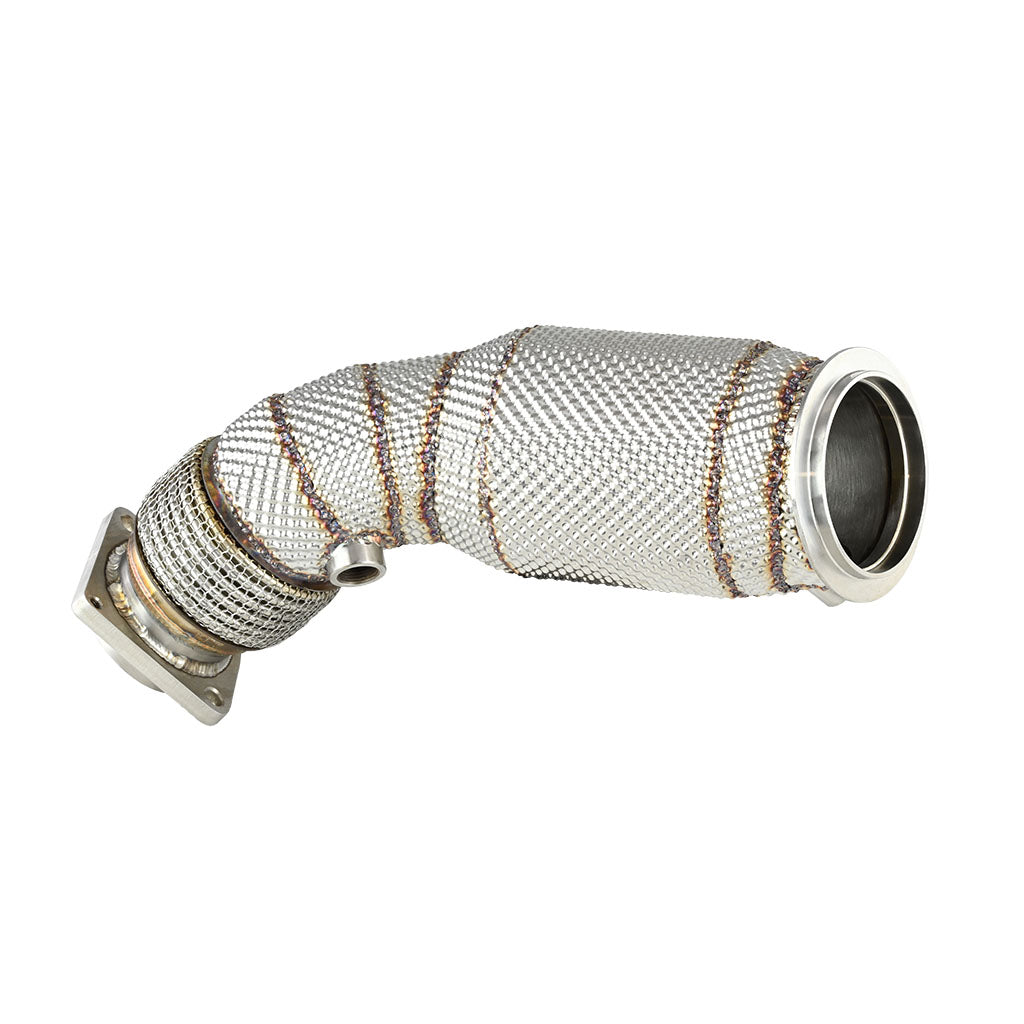 Downpipe FMIC.Pro BMW F80 M3 S55 USA + CAT con Protector - Imagen 3