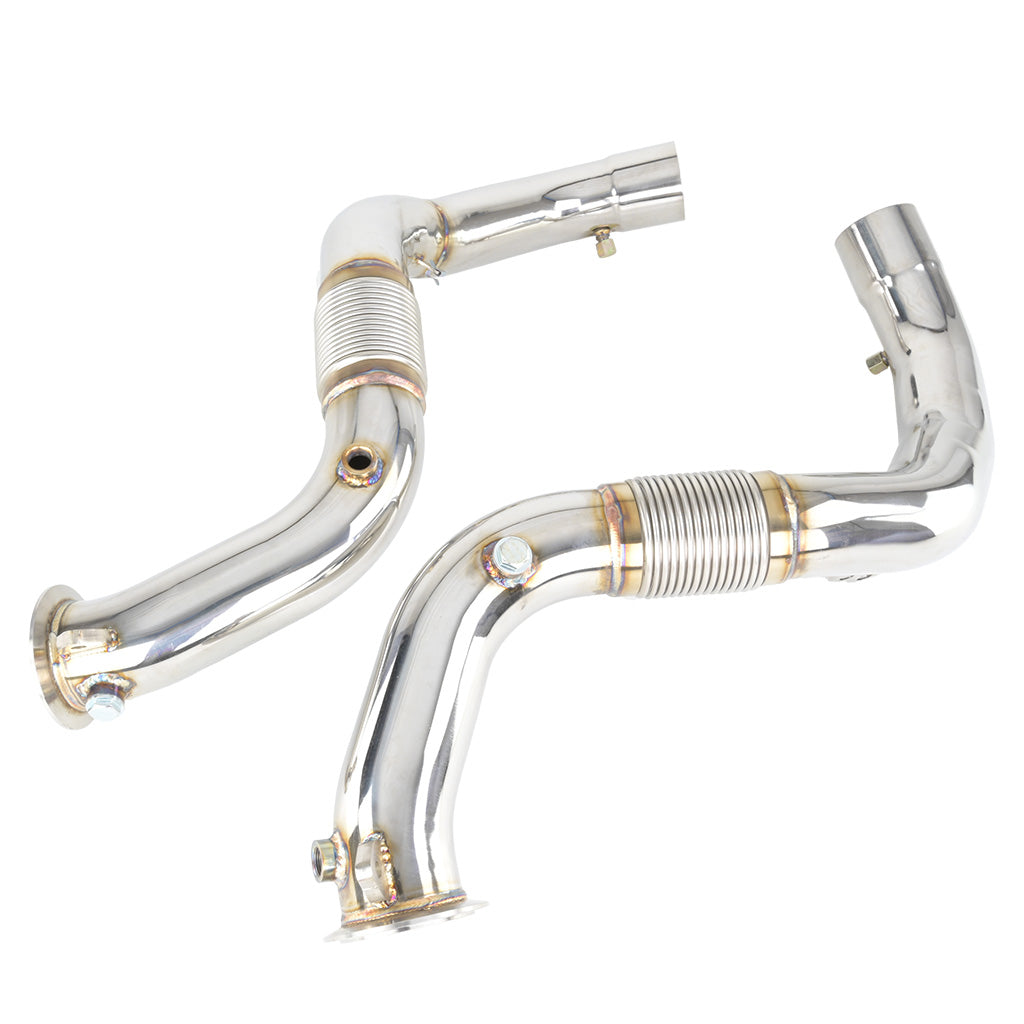 Downpipe FMIC.Pro para BMW M5 F90 M8 F91 F92 F93 S63B44B 4.4 xDrive 2017-2024