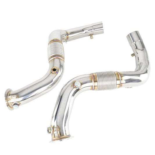 Downpipe FMIC.Pro para BMW M5 F90 M8 F91 F92 F93 S63B44B 4.4 xDrive 2017-2024