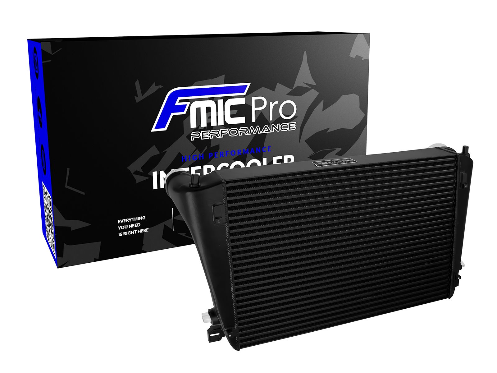 Intercooler FMIC.Pro con Manguitos de Silicona VAG 2.0 TSI EA888 GEN4 Golf 8 / Audi S3 8Y / Cupra / Octavia / Leon