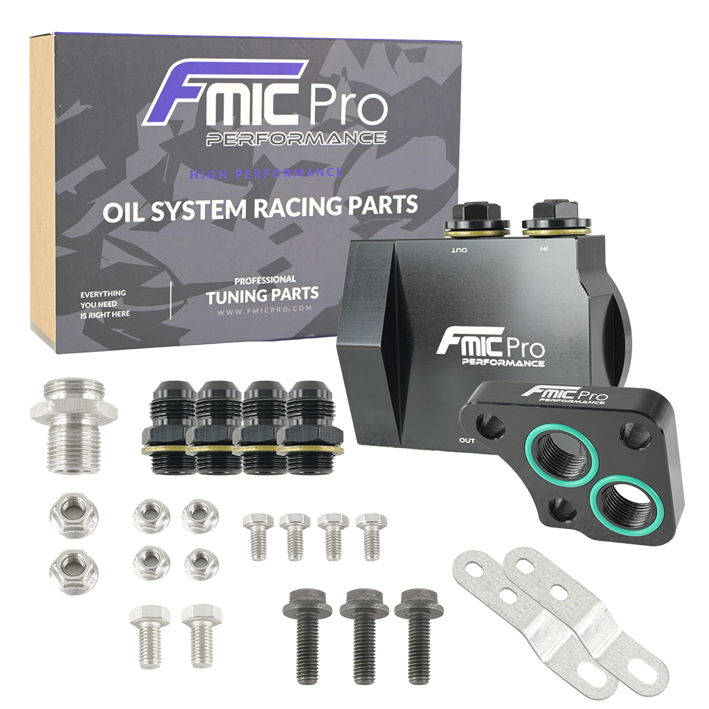 Adaptador de Radiador de Aceite FMIC.Pro Toyota 1UZ 2UZ 3UZ - Imagen 3