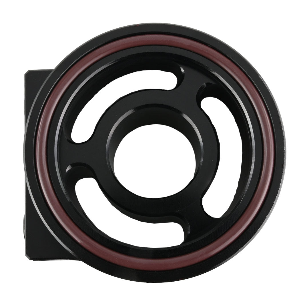 Placa Sandwich Filtro Aceite + Adaptador Sensores Civic X FC FK7 FK8 - Imagen 2