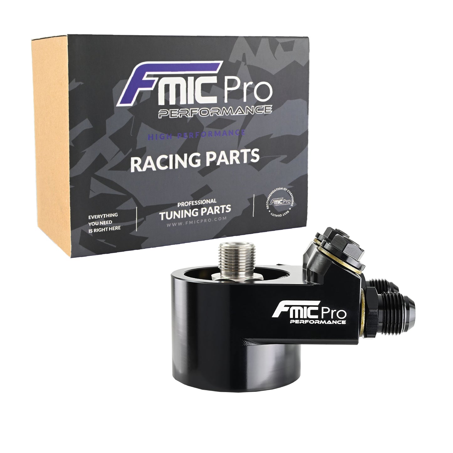 Adaptador de Placa Sandwich con Radiador de Aceite FMIC.Pro para Honda Civic X L15B - Imagen 3