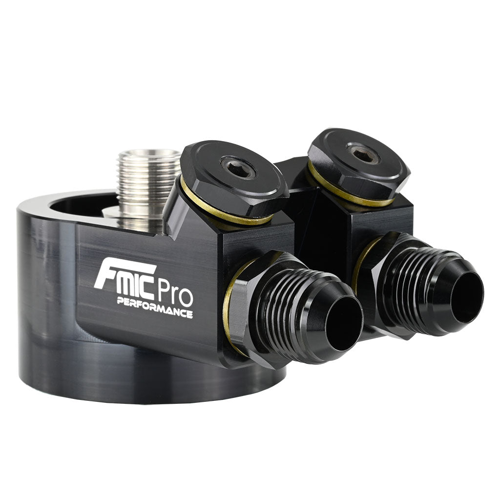 Adaptador Placa Sandwich Radiador Aceite FMIC.Pro Subaru BRZ GT86 GR86 - Imagen 4