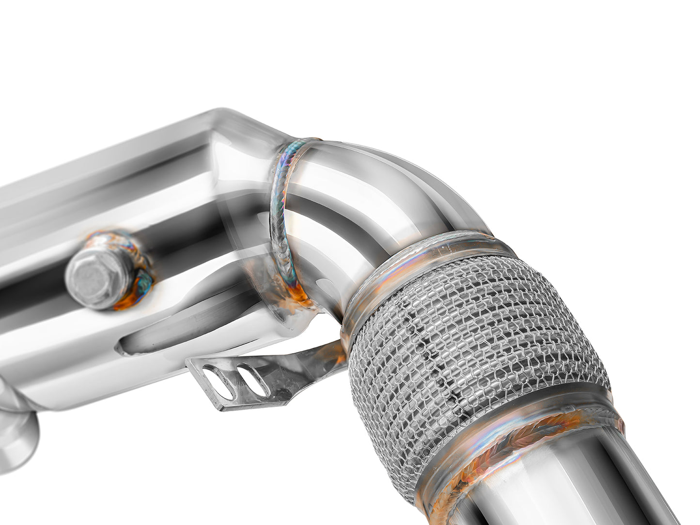 Downpipe FMIC.Pro para BMW F15 F16 X5 50ix X6 50ix 4.0 4.4L N63B 2015- con Catalizador de Alto Flujo - Imagen 6