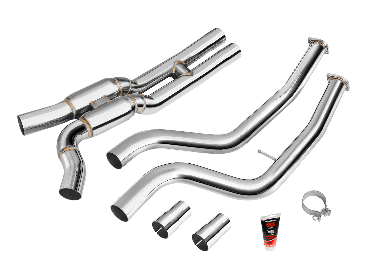 Downpipe Fmic.Pro BMW M2 CS, M2 Competition (F87) S55 GPF/OPF + Silenciador - Imagen 3