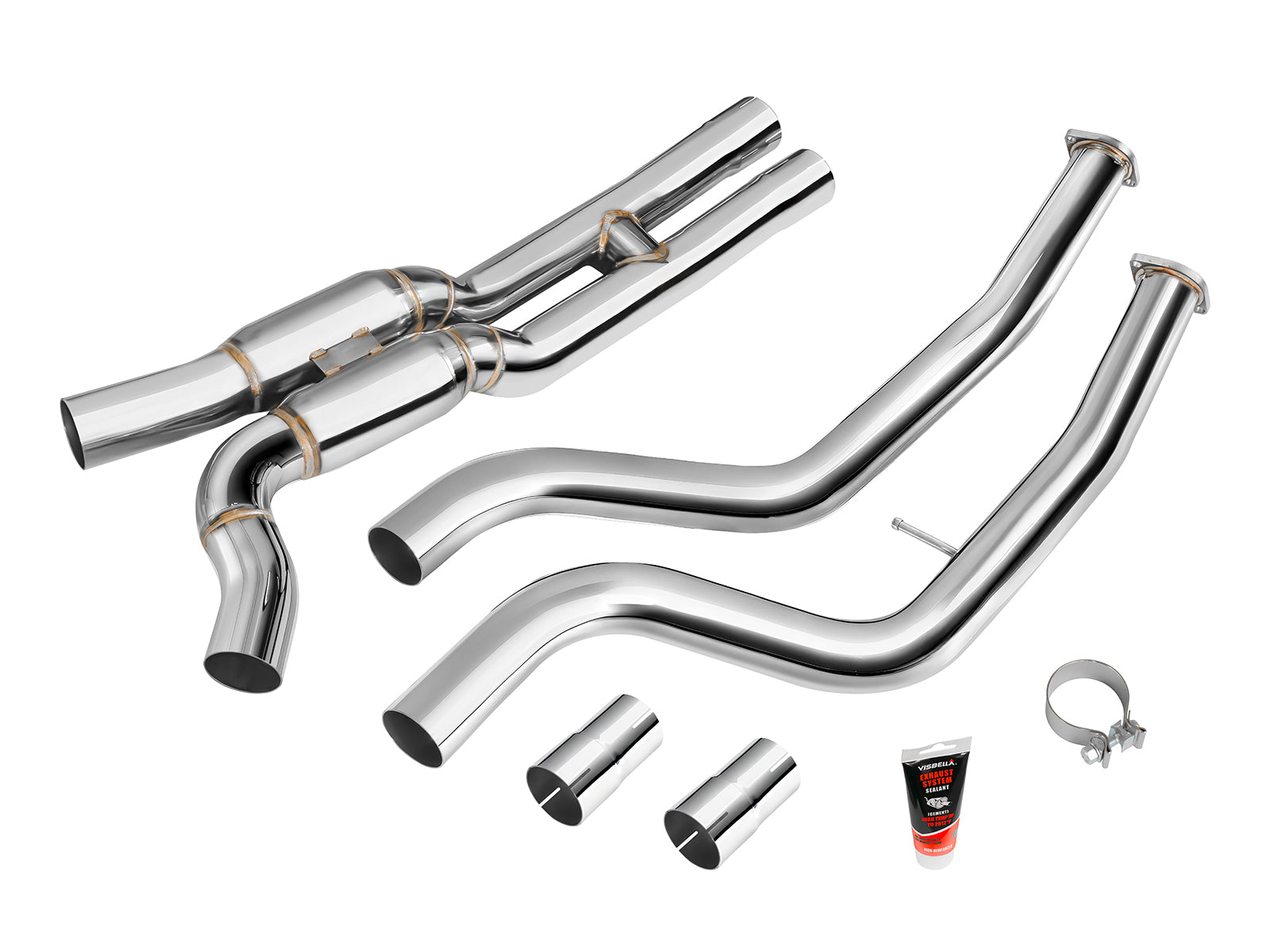 Downpipe Fmic.Pro BMW M2 CS, M2 Competition (F87) S55 GPF/OPF + Silenciador - Imagen 3