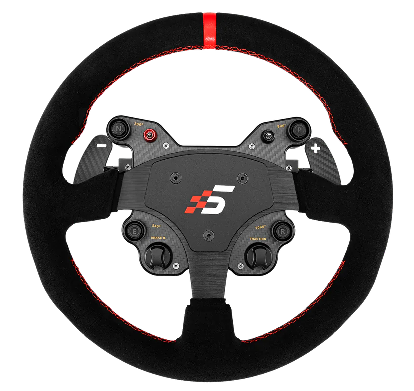 Volante GT1 330mm Tipo R de Ante, Levas SIMAGIC, Simulador Simracing