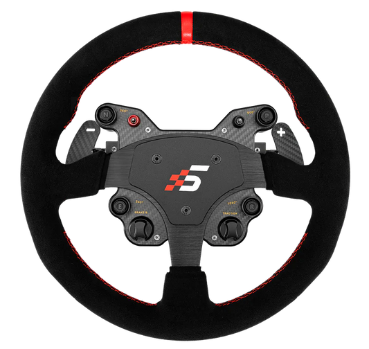 Volante GT1 330mm Tipo R de Ante, Levas SIMAGIC, Simulador Simracing
