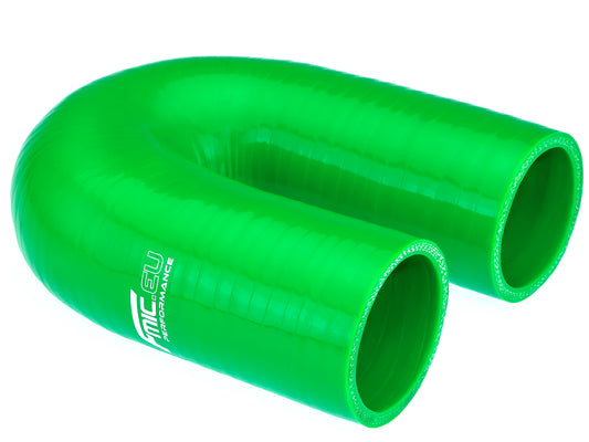 Codo de Silicona 180° 45mm Verde