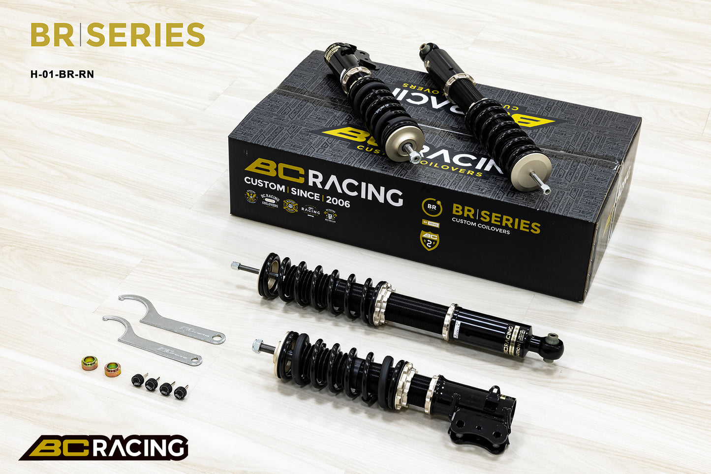 Suspensión de Rosca BC Racing H-01-BR-RN VW Golf/Jetta II/III Vento MK3/A3 1989-1999