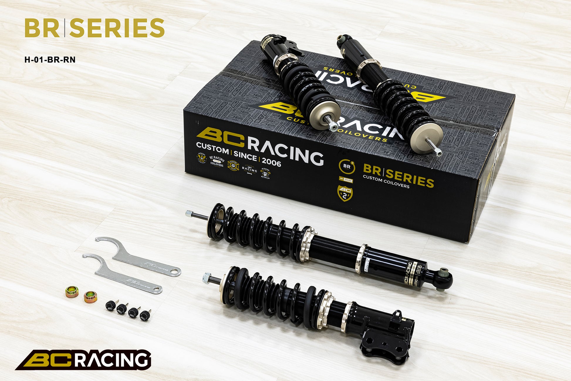 Suspensión de Rosca BC Racing H-01-BR-RN VW Golf/Jetta II/III Vento MK3/A3 1989-1999