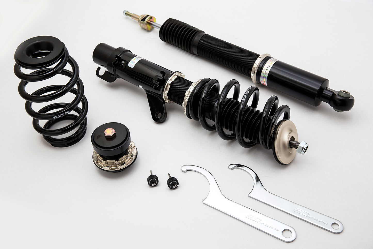 Suspensión de Muelles Helicoidales BC Racing H-02-BR-RN para VW Golf IV