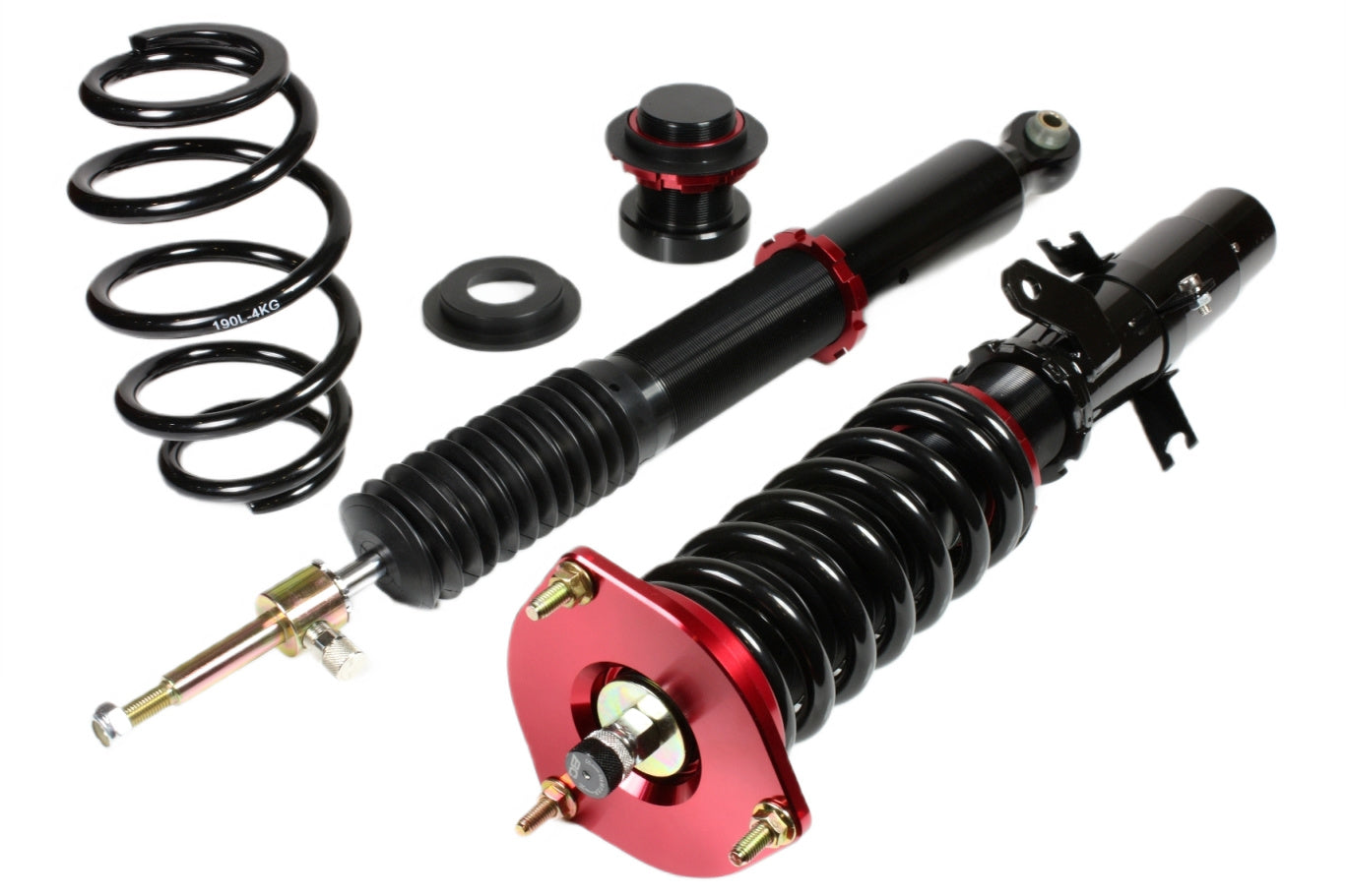 Suspensión de Muelles Helicoidales BC Racing H-08-V1-VM para VW Polo - Imagen 2