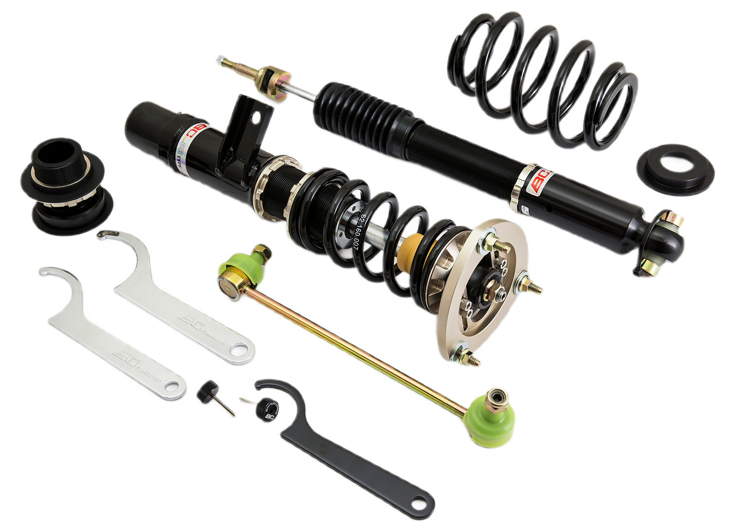 Suspensión de Muelles Helicoidales BC Racing H-24-BR-RA para VW Golf VII MK7
