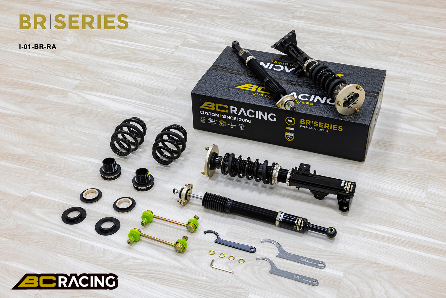 Suspensión de Muelles BC Racing I-01-BR-RA para BMW Serie 3 E36 1992-1998 - Imagen 3