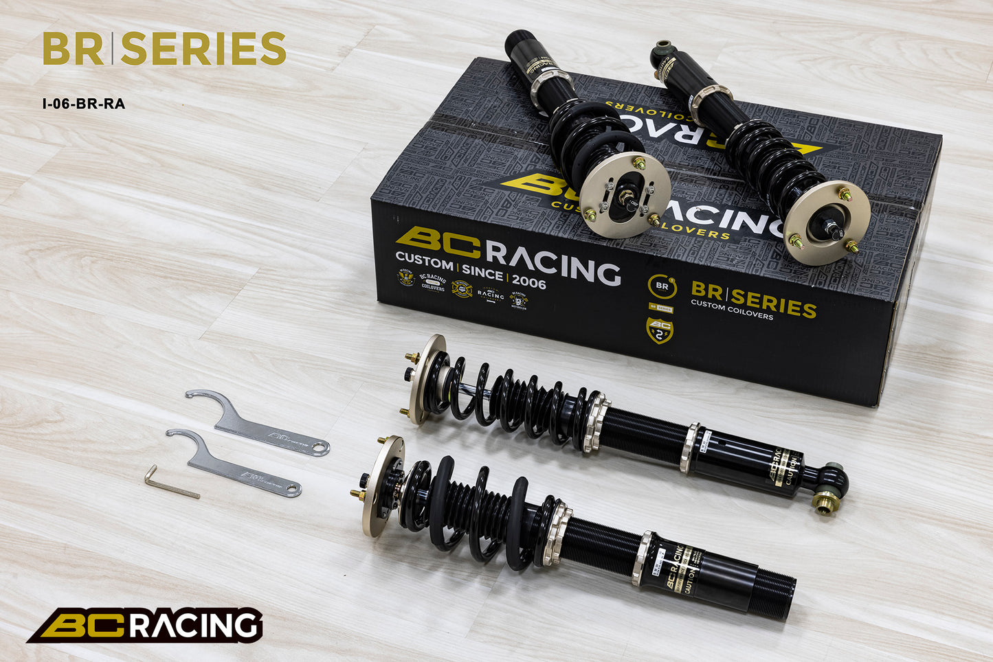 Suspensión de Muelles Rosca BC Racing I-06-BR-RA para BMW Serie 5 E39 (1995-2004) - Imagen 2