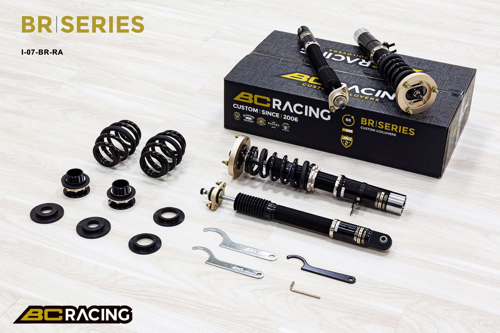 Suspensión de Muelles BC Racing I-07-BR-RA para BMW Serie 3 E30 (51mm)