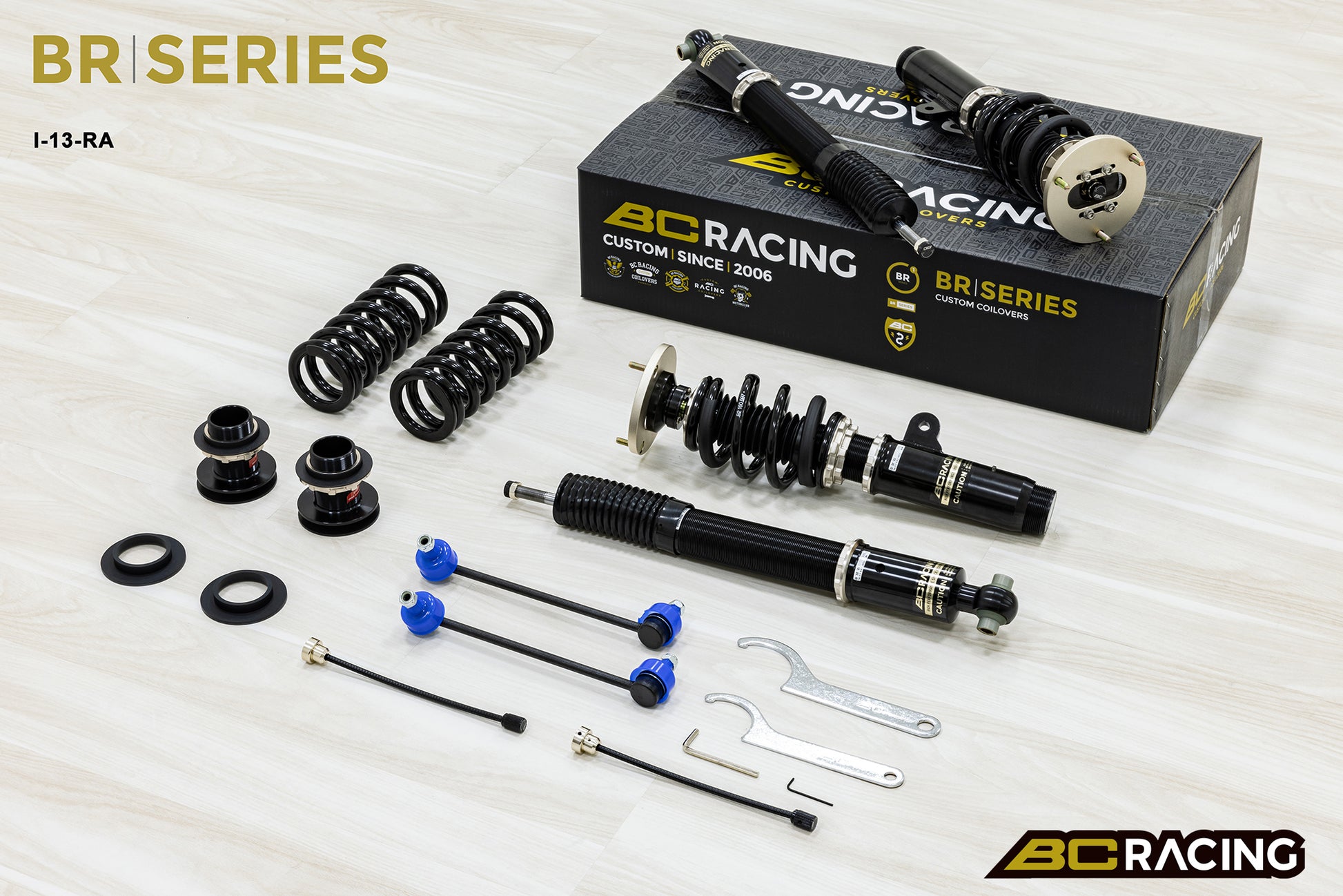 Suspensión de Muelles Helicoidales BC Racing BR para BMW Serie 3 Coupé E92(M3) E93 2006-2013 - Imagen 3