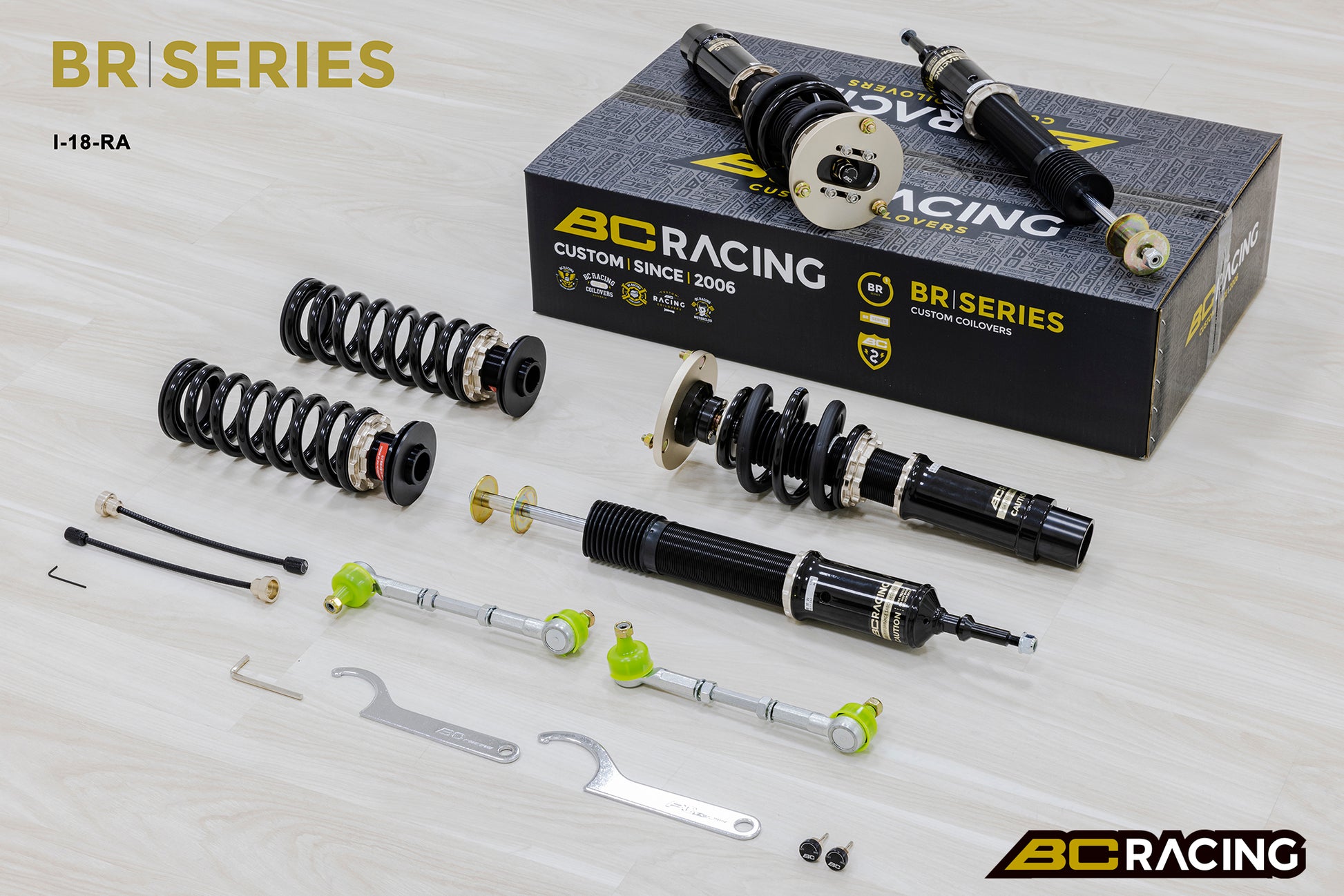 Suspensión de Muelles BC Racing I-18-BR-RA para BMW Serie 3 Coupé E92 2006-2011