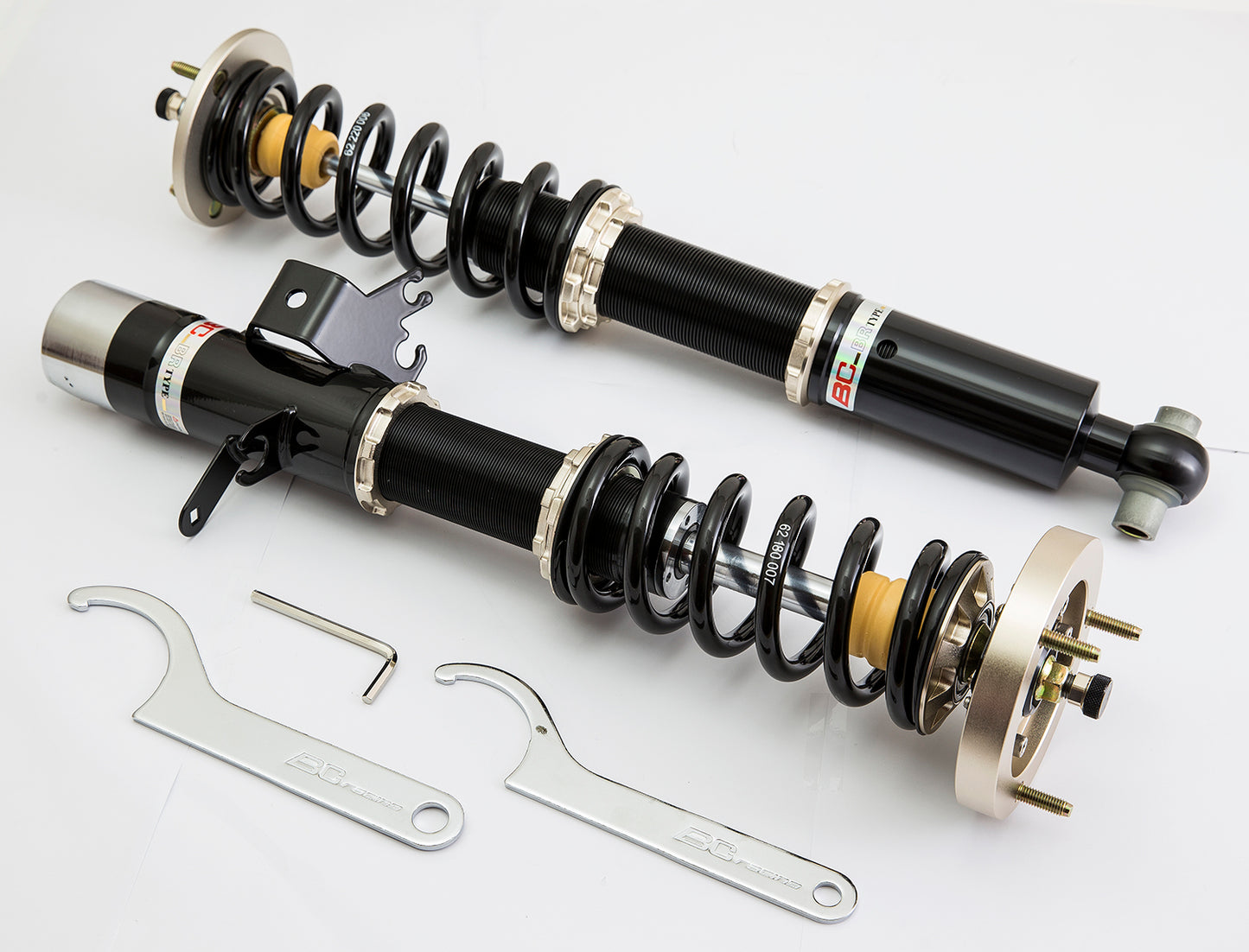 Suspensión de Rosca BC Racing I-28-BR-RA para BMW Serie 5 E34 (55mm) - Imagen 3